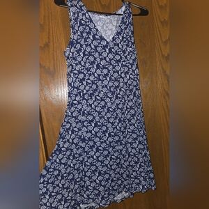 Blue Floral Dress